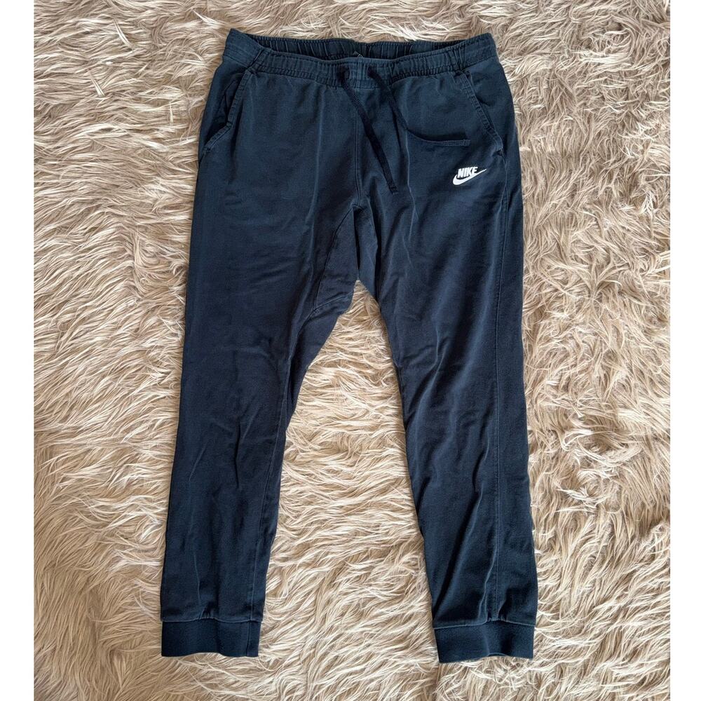 Nike Men's Athletic Jogger Drawstring Sweatpants Black size L